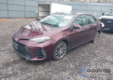 2017 Toyota Corolla Se Special Edition from USA, damaged, VIN 5YFBURHE4HP615637